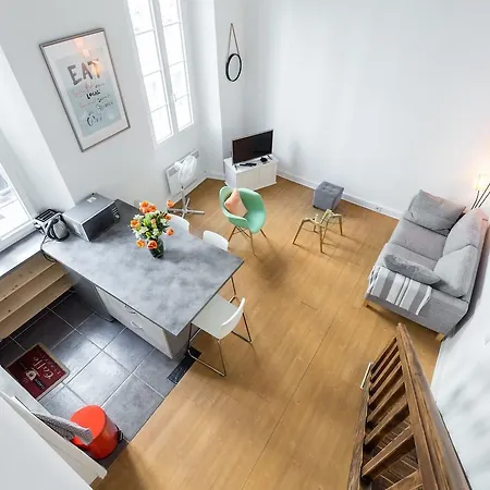 公寓 Nicelidays - Le Suede - Carre D'or - 2min From Beaches