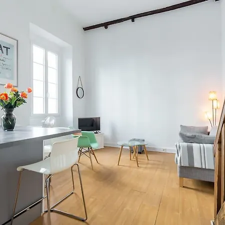 公寓 Nicelidays - Le Suede - Carre D'or - 2min From Beaches *