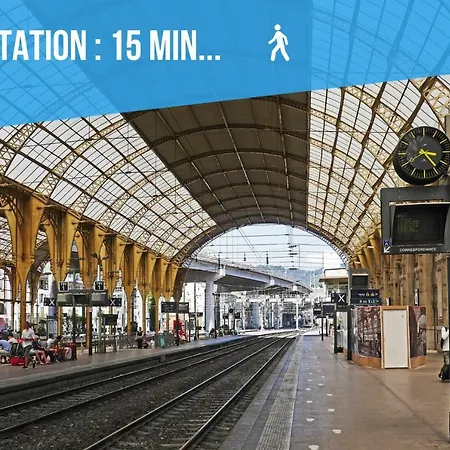 Nicelidays - Le Suede - Carre D'or - 2min From Beaches 公寓 尼斯