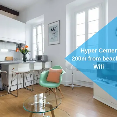 Nicelidays - Le Suede - Carre D'or - 2min From Beaches Apartment